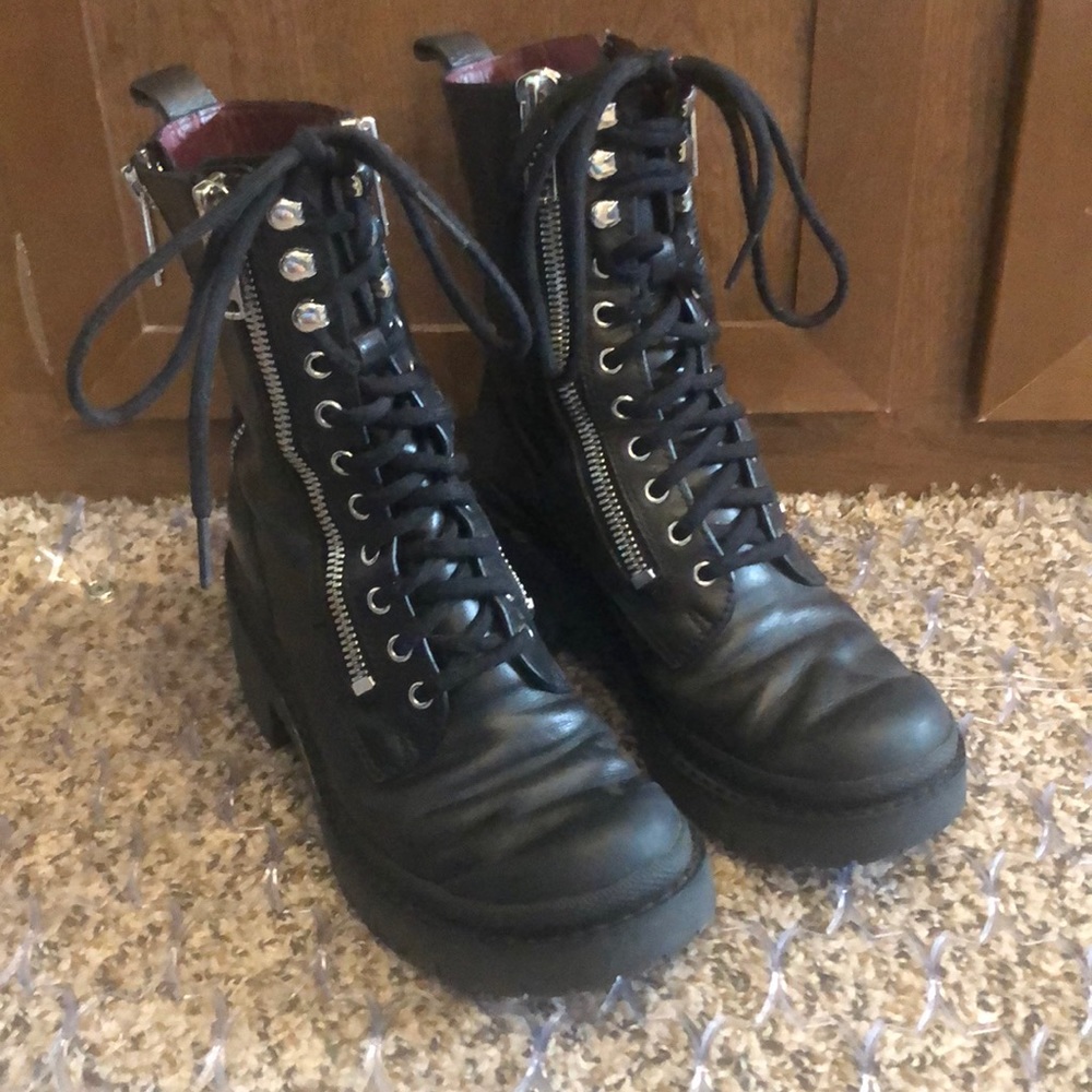 Marc Jacobs combat boots
